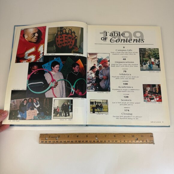 Vtg 1999 Volume 52 Kings College Wilkes Barre PA Above and Beyond Regis Yearbook - Picture 7 of 8